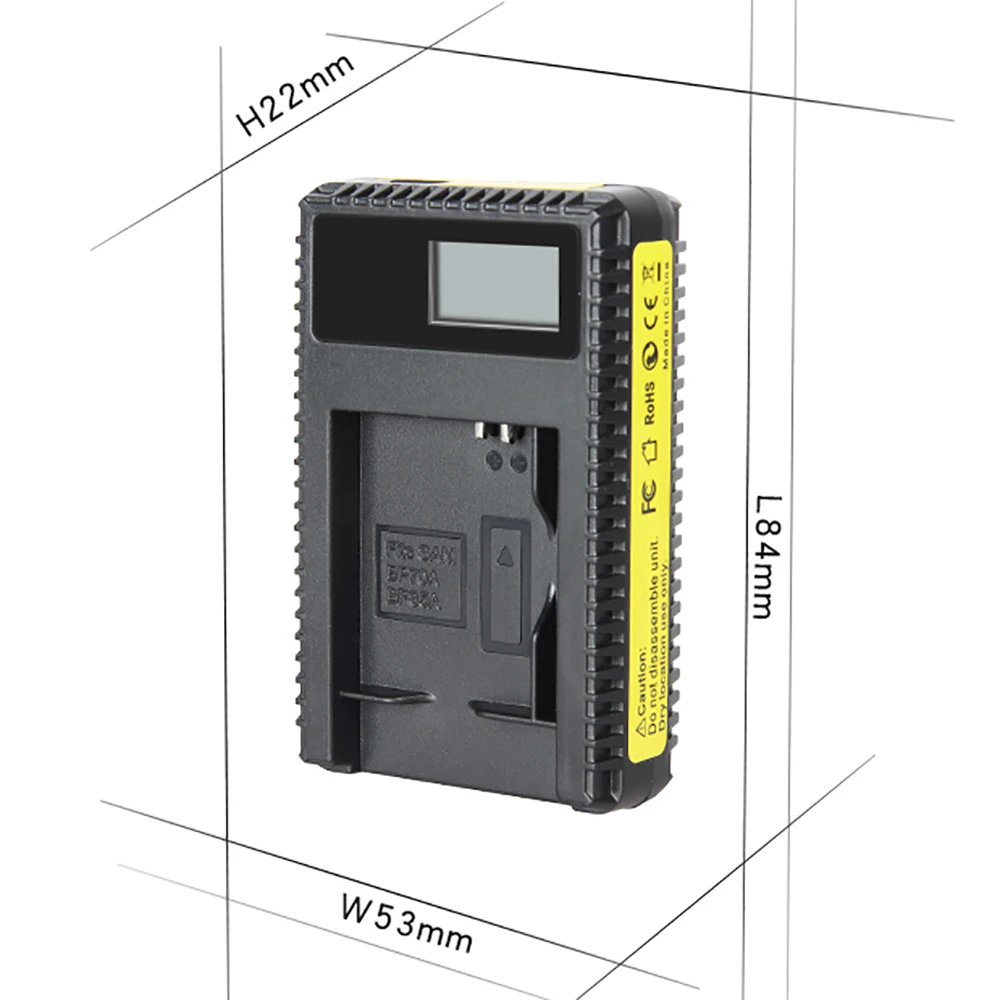 Батарея Doscing BP 70A BP70A + зарядное устройство с ЖК дисплеем для Samsung ST90 ST95 ST100 150F 700 6500