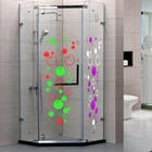 Творческий пузыри настенные искусство ванная комната окно душевая кафель Украшение Наклейка Детская Наклейка на автомобиль водостойкая и съемная Наклейка на стену 701