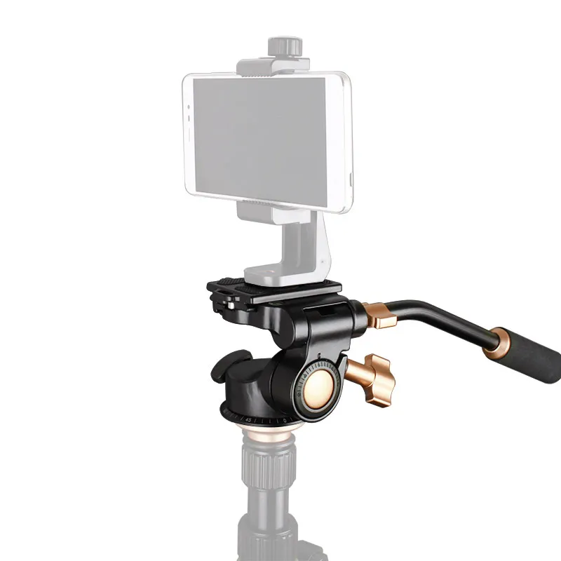 Штатив для камеры QZSD Q08S гидравлический стабилизатор трехмерная ручка PTZ |