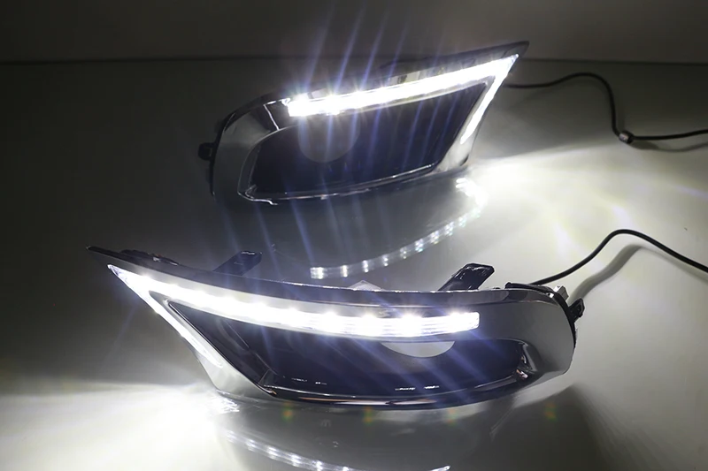 2 шт. DRL для Toyota Camry 2009 2010 2011 дневные ходовые огни противотуманные фары|daytime running|fog
