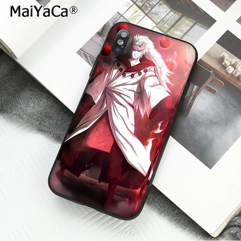 MaiYaCa чехол для телефона боль Hokage Наруто Какаши shippuden rinnegan для iPhone 6S 6plus 7plus 8 8Plus X Xs MAX 5 5S XR