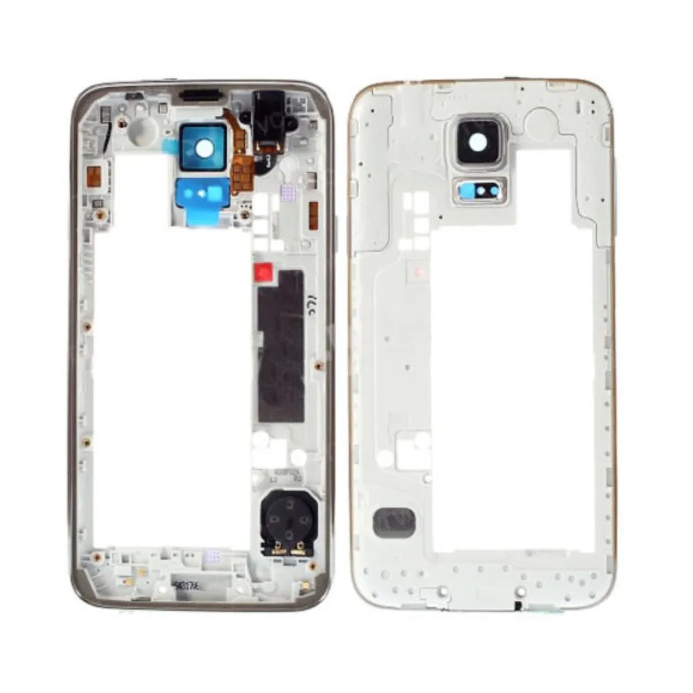 Оригинальный Новый средний корпус для Samsung Galaxy S5 G900 G900F G900A G900V средняя рамка
