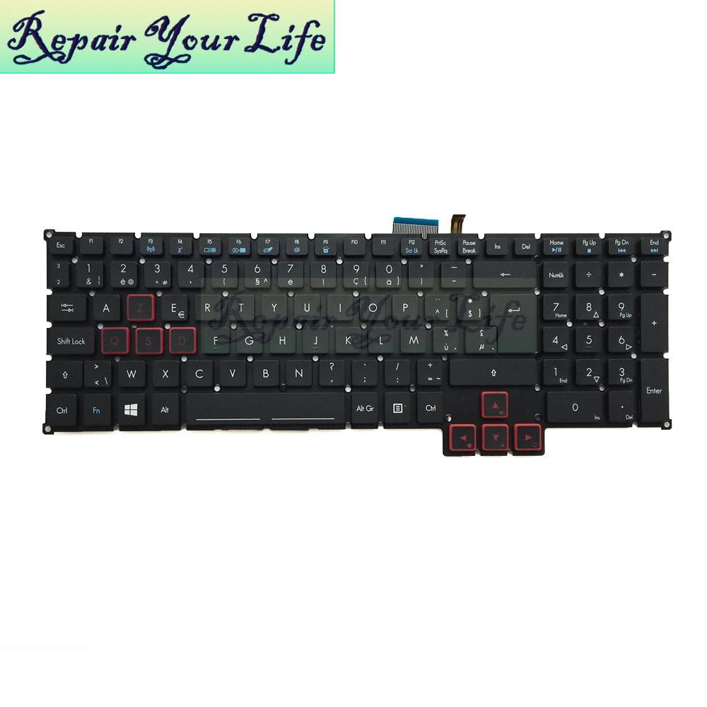 Ремонт клавиатуры ноутбука You Life для ACER Predator 17 15 G9 591/591R 592/593 791/792/793 Φ BE макета с