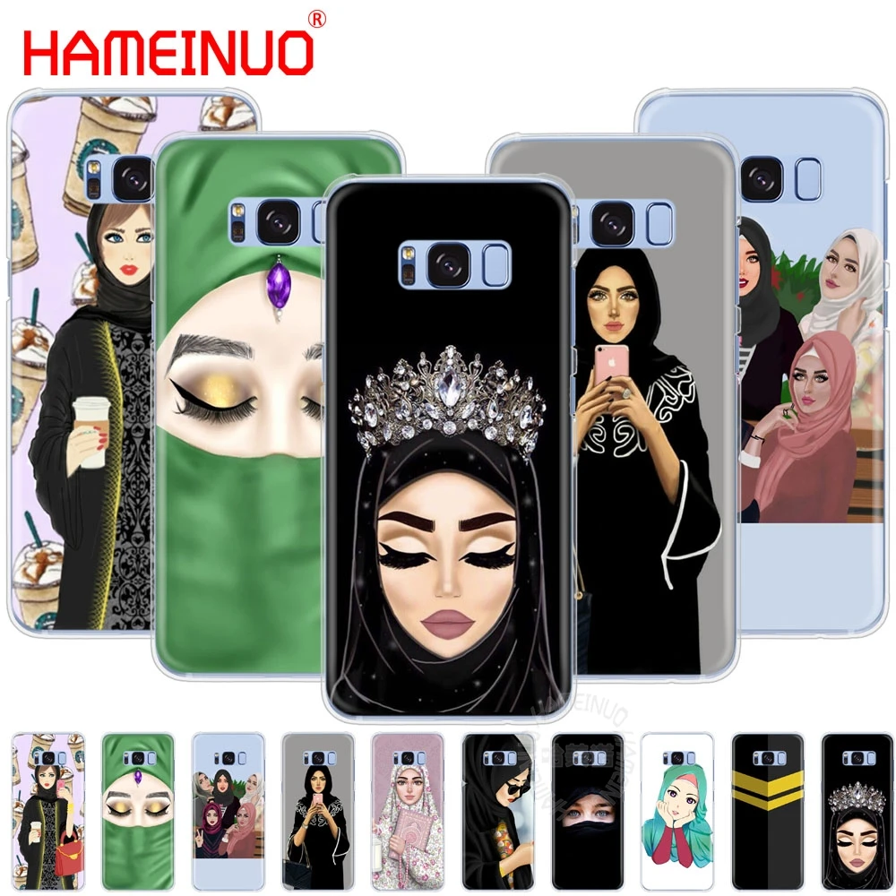 Hijab красивый мусульманский женский чехол для сотового телефона Samsung Galaxy S9 S7 edge PLUS