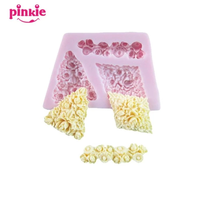 3D Силиконовая цветочная форма для поделок тортов шоколада мороженого мыла. | Дом
