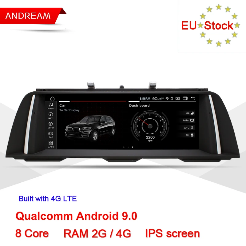Android 9 0 Qualcomm 8 Core 10 25 &quotАвтомобильный gps-навигатор мультимедийный плеер головное
