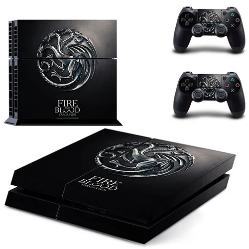 DPTM0742 Игра престолов скоро зима PS4 Кожа Наклейка для sony playstation 4 консоль и 2 контроллера PS4 Кожа Наклейка Винил - Цвет: DPTM0742