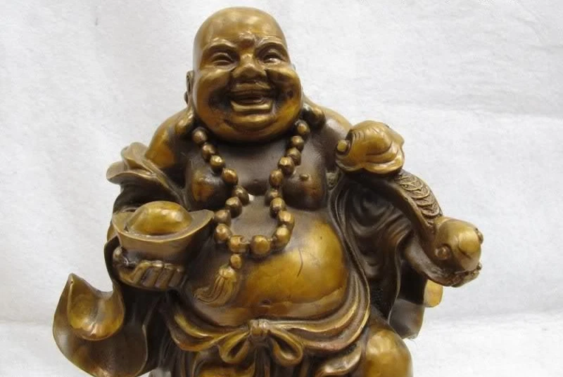 11 5 Китайская народная Классическая Бронзовая сумка для денег Yuan Bao счастливый