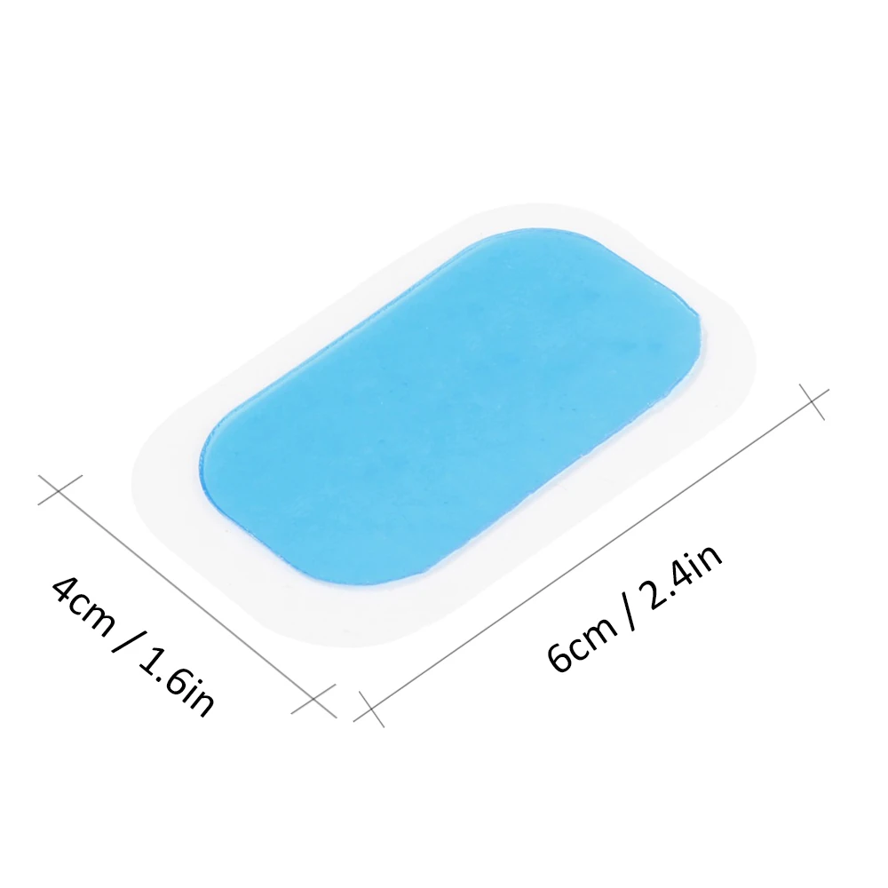 

12Pcs Gel Pads for EMS Abdominal Stimulator ABS Trainer Hydrogel Sticker Replacement Pads Fitness Body Massager Exercise Patch
