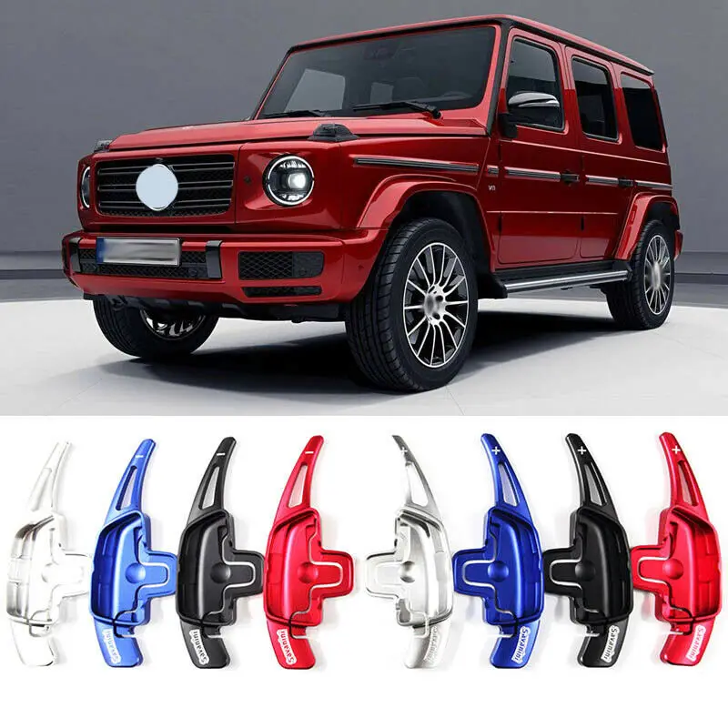 

Savanini Alloy Add-On Steering Wheel DSG Paddle Shifters Extension For Mercedes Benz G500 G550 2019