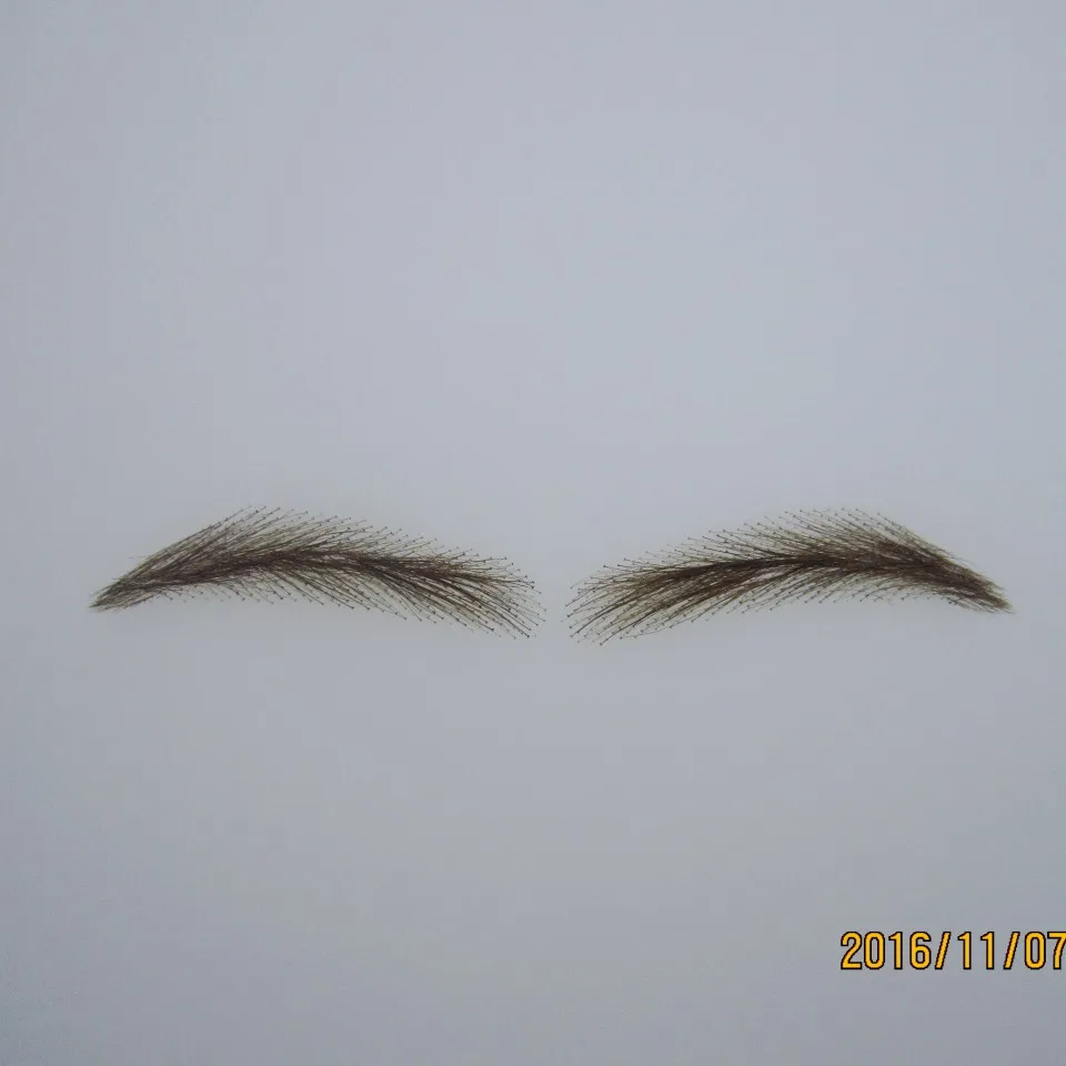 Брови 2018 полноразмерные долговечные новые настоящие легко носить Sobrancelha