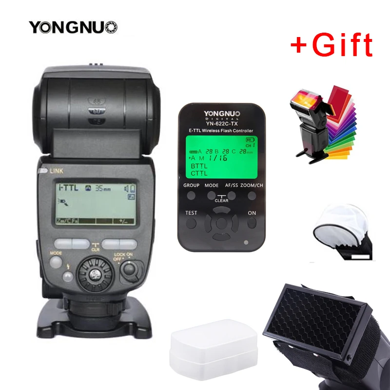 Комплект беспроводной вспышки YONGNUO YN685 II YN-685 HSS TTL для Canon + YN622C-TX триггер трансивер