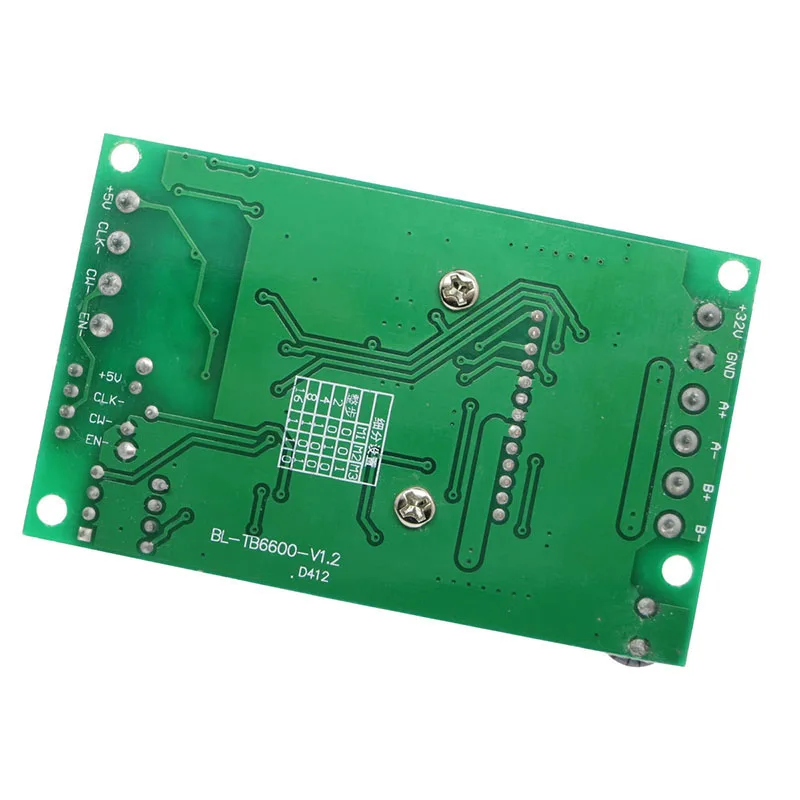 Одноосный TB6600 4.5A DC 12-45 в двухфазный гибридный шаговый двигатель модуль контроллера