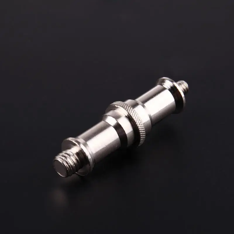 Spigot Stud Мужской адаптер Камера винт 1/4 3/8 для вспышки и зонта светильник штатив