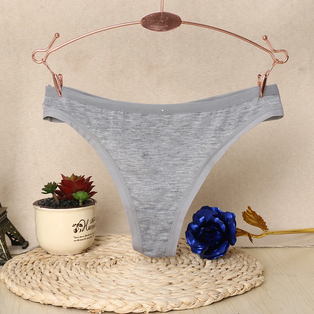 1 шт. женские хлопковые трусы стринги с низкой посадкой|panties ladies|thong pantiesunderwear hipster |