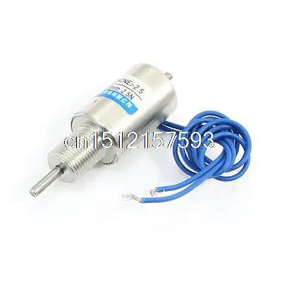 

DC 12V 6mm 2.5N Force Pull Type Tubular Solenoid Electromagnet