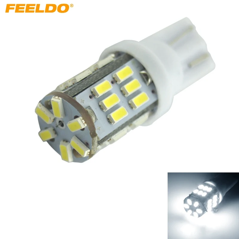 1 шт. супер белый 3 Вт T10 W5W 3014 чип 30SMD Canbus безошибочный автомобильный габаритный