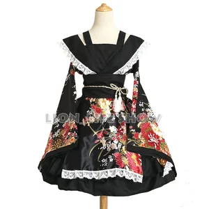 Женское кимоно для косплея, юката, Лолита