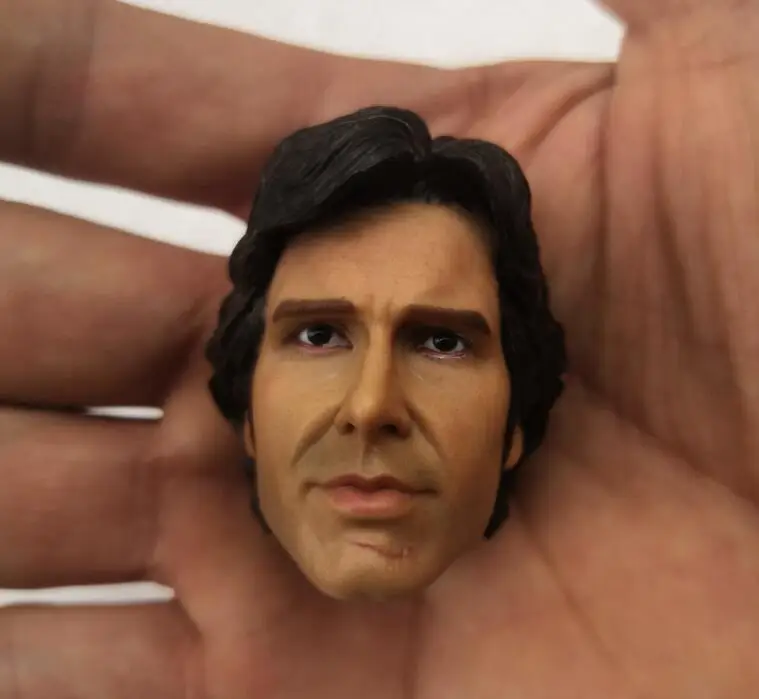 1/6 масштаб Harrison Ford Head Sculpt Han Solo для 1" экшн-фигуры аксессуары для тела