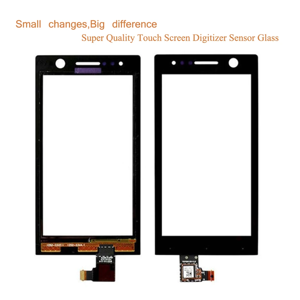 Сенсорный экран для sony Ericsson Xperia U ST25 ST25i ST25a сенсорный экран дигитайзер Переднее стекло ST25 Сенсорная панель сенсор объектив 3,5"