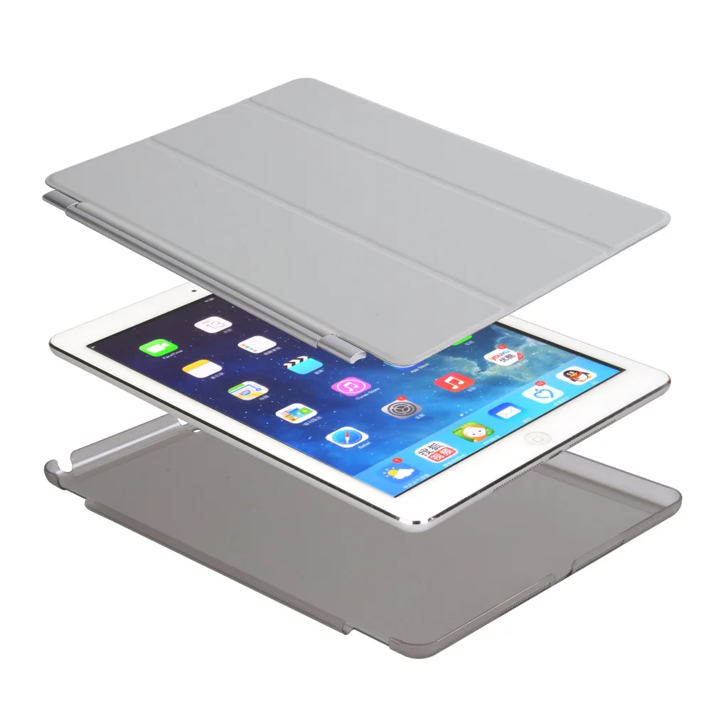Умный чехол для ipad pro 10 5 дюйма 2017 из искусственной кожи ультратонкий с