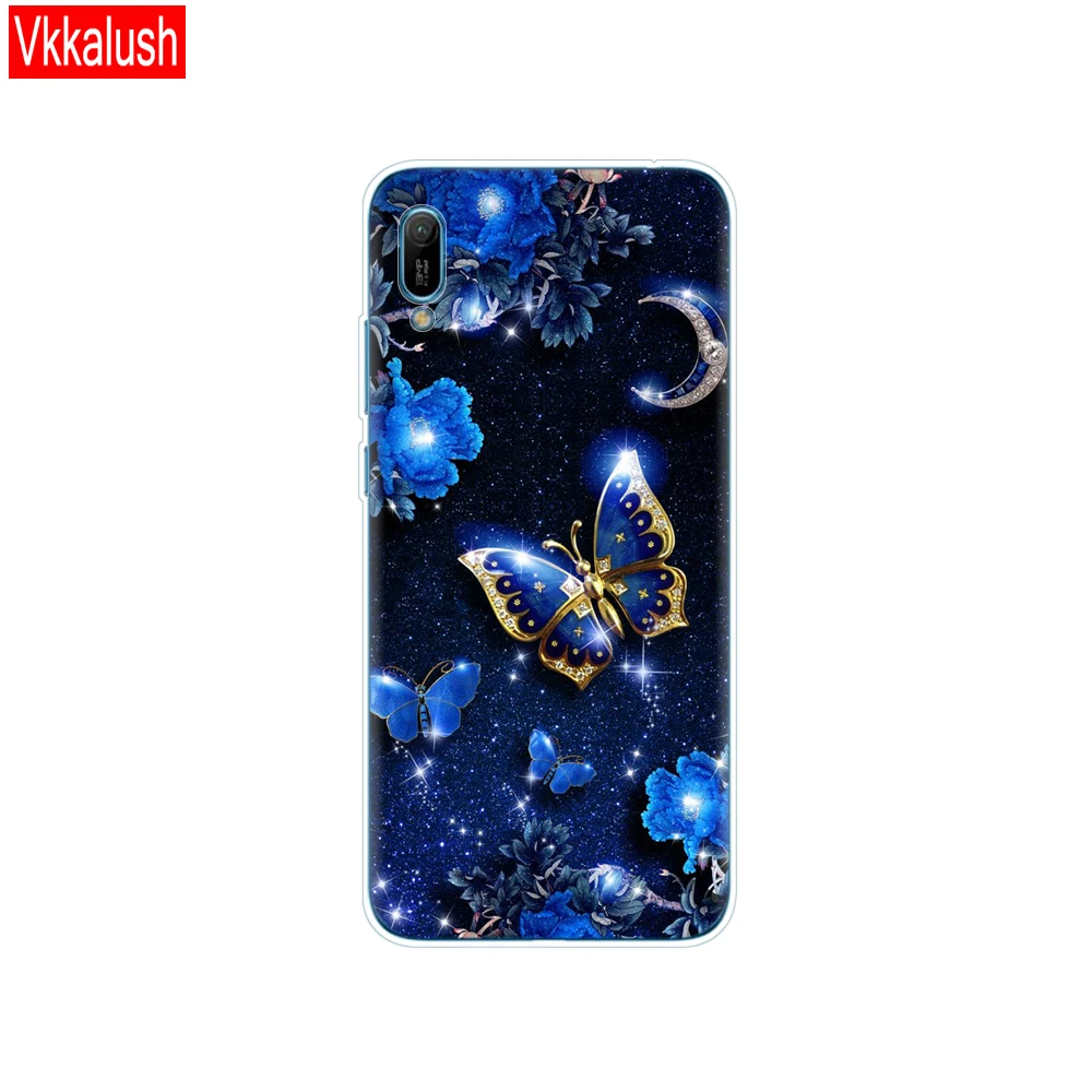 80040 Huawei Y6 чехол huawei Y6 чехол из силикона и ТПУ мягкий чехол для телефона для huawei Y6 MRD-LX1 MRD-LX1F Y 6 Pro Y6 премьер-Чехол - Цвет: 80040