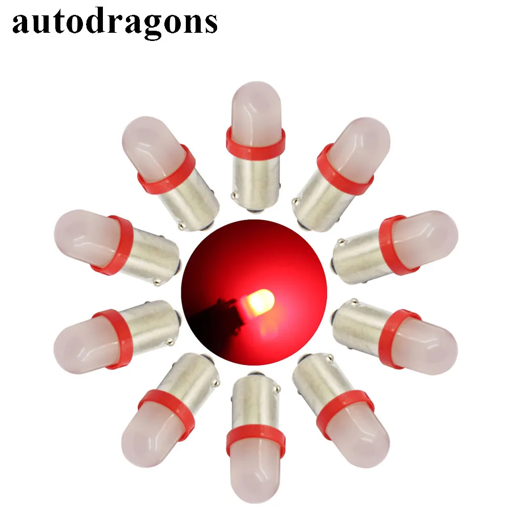 Autodragons 20 шт. #44 #47 BA9S байонетная база янтарный Зеленый Белый Красный Синий цвет AC DC 6