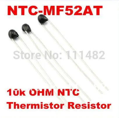 

10pcs new 10k OHM NTC Thermistor Resistor NTC-MF52AT 10K +/-1% 3950