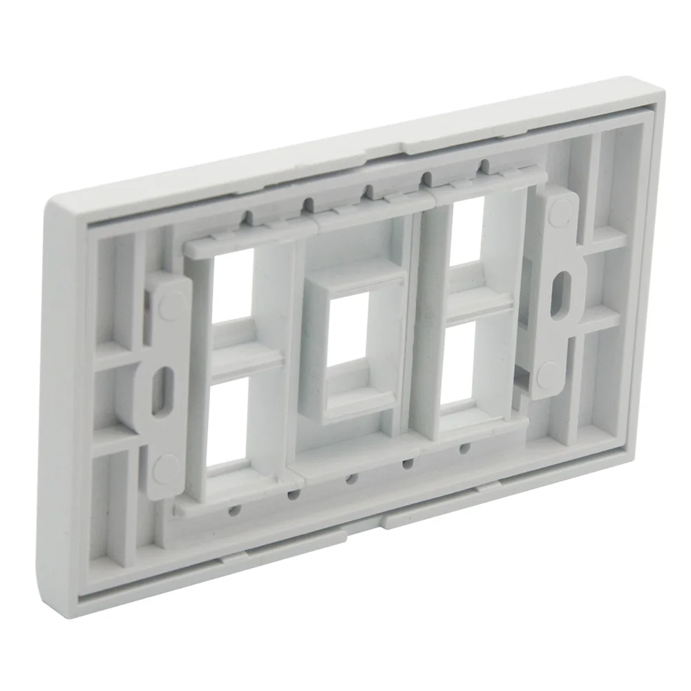 Настенная плита keystone с пятью портами 120X70 мм|wall plate|keystone wall platekeystone |
