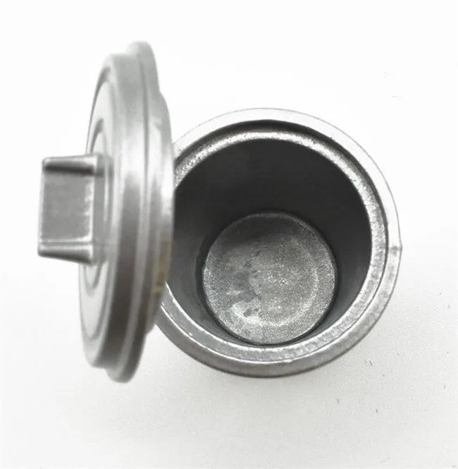 1:12 Dollhouse Miniature Furniture Home Garden Trash Can Garbage Bin Silver | Дом и сад