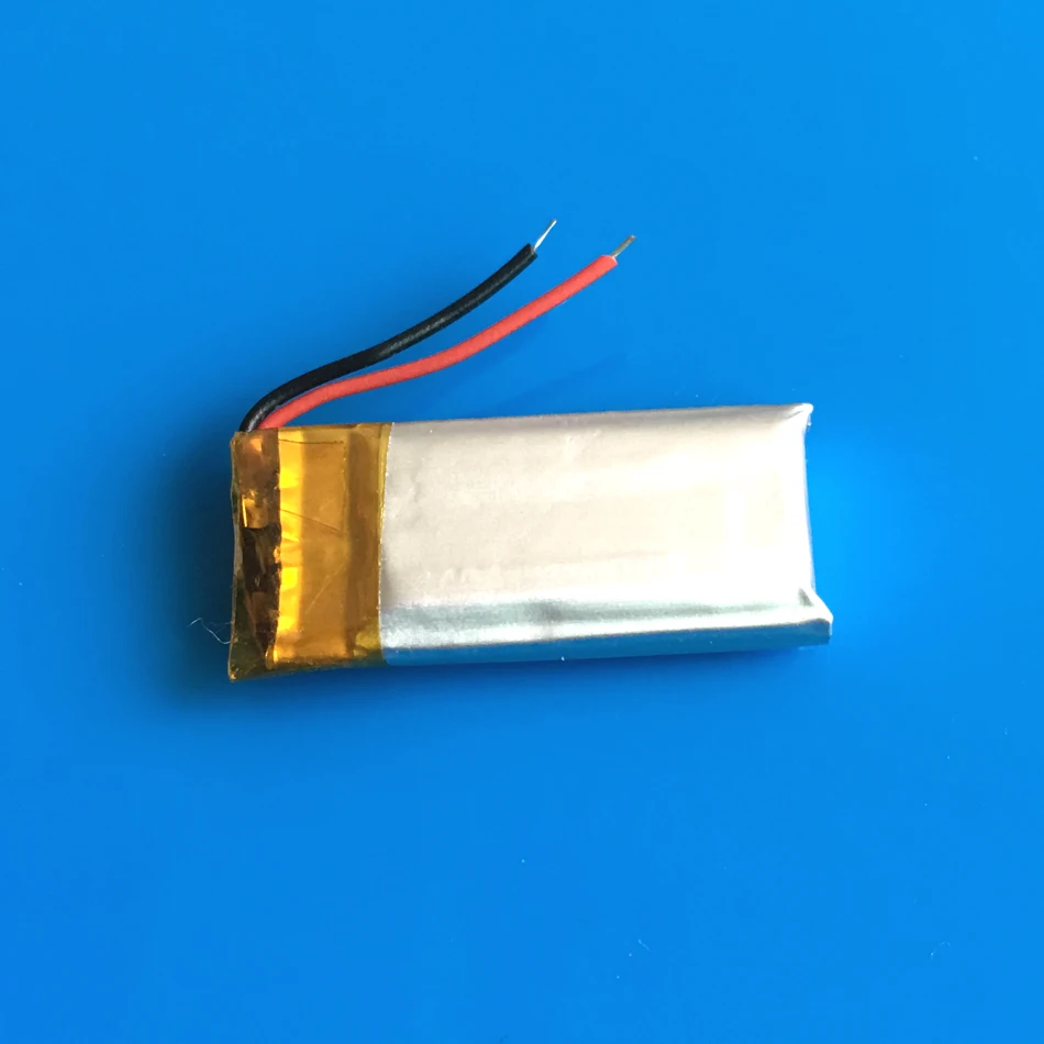 Литий полимерная аккумуляторная батарея 401225 100 мАч 2 шт.|li ion|rechargeable batterylithium battery |