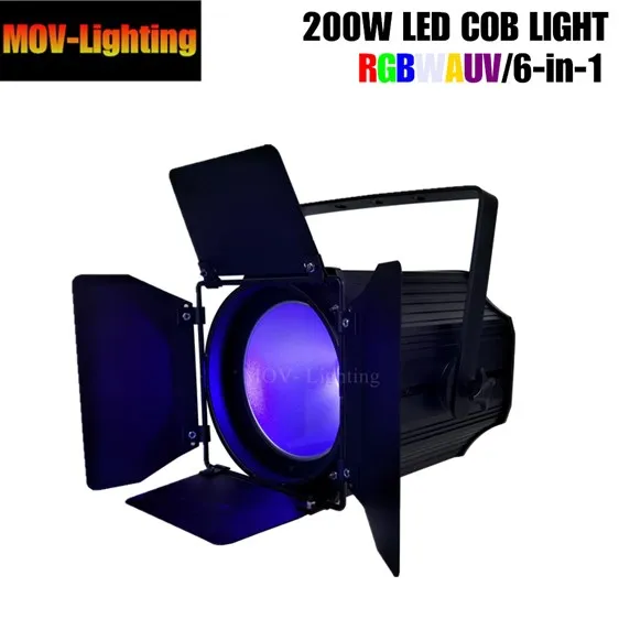 200 Вт сценический монолитный блок светодиодов алюминиевый корпус профиль 3200K /6500K