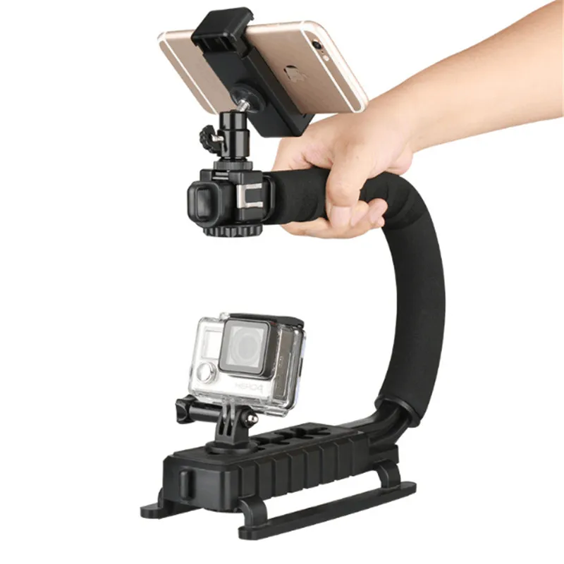 Ulanzi 3 крепления для обуви видео стабилизатор ручной захват экшн камер Gopro Hero iPhone
