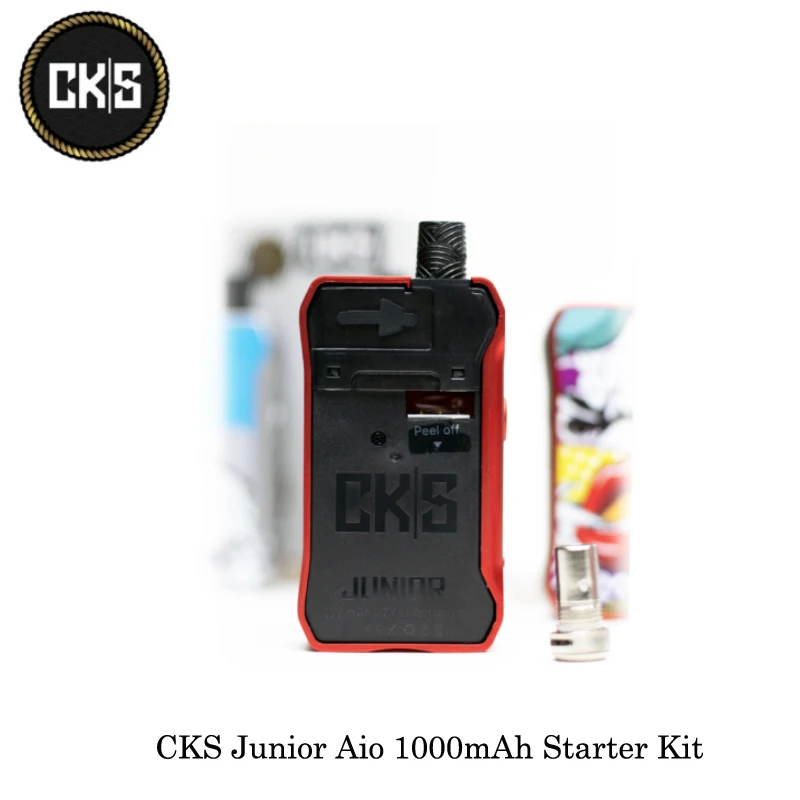 Электронные сигареты CKS Junior Aio 1000 мАч стартовый набор 3 мл для 0.6ohm Mesh/1.0ohm
