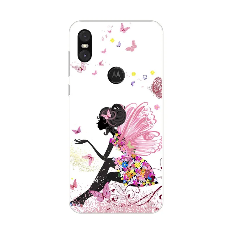 Чехол для Motorola One P30 Play мягкая задняя крышка из ТПУ с силиконовым рисунком power Note