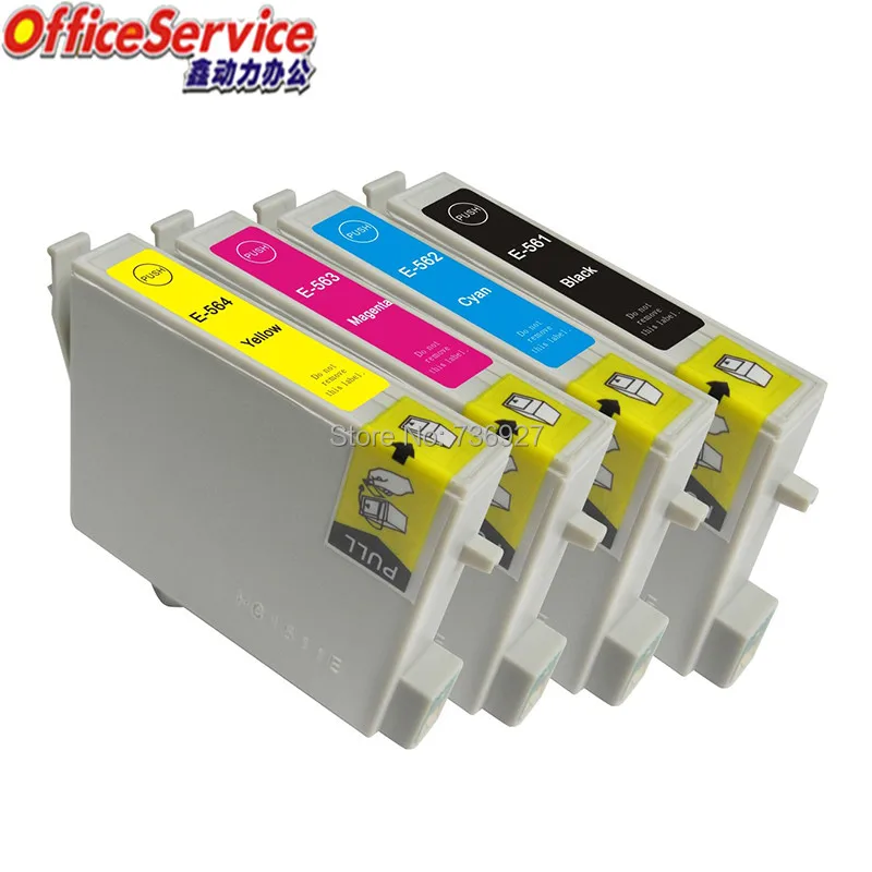 

Compatible Ink Cartridge T0561 T0562 T0563 T0564 For Epson Stylus Photo RX430 R250 RX530 inkjet printer