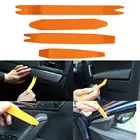 4 шт. Профессиональный Оранжевый ABS автомобильный аудио дверной зажим панель Отделка приборной панели авто удаление радио набор инструментов для автомобиля инструмент для удаления панели автомобиля