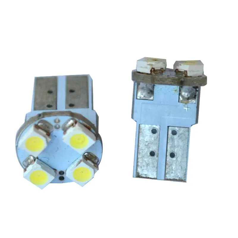 100 шт./лот T10 PBC W5W 1210 3528 4 SMD СВЕТОДИОДНЫЙ Автомобильный боковой клиновый свет 4SMD 194