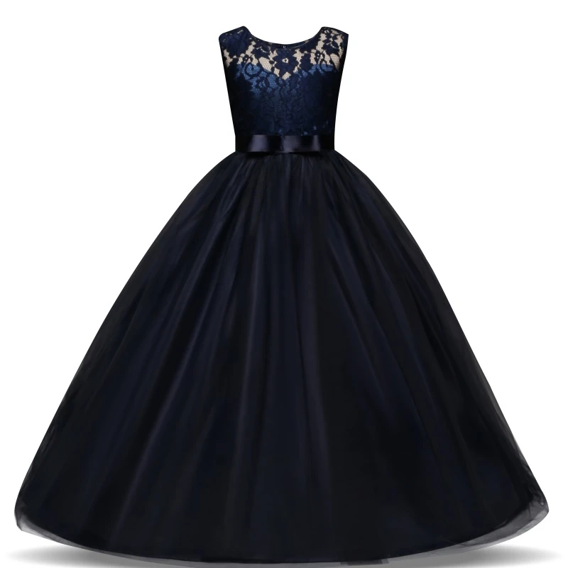 Детские платья для выпускного вечера девочек детские длинные одежда подростков