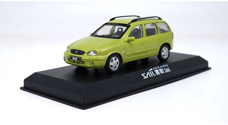 1:43 Масштаб сплав Модель автомобиля игрушки высокая имитация Buick Sail SRV станция Wagon Коллекция игрушечных автомобилей детские подарки