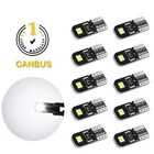 Автомобильный габаритный фонарь T10 W5W 192 LED CANBUS для Renault Duster Megane 2 3 Logan Clio 4 2 Captur Sandero Laguna 2 Scenic