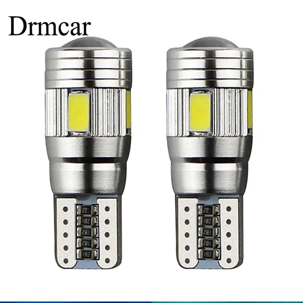 T10 белый авто светодиодный T10 Canbus 194 W5W 5SMD 5630 Светодиодный светильник лампа без ошибок светодиодный светильник парковка светодиодный автомобильный боковой светильник стайлинга автомобилей