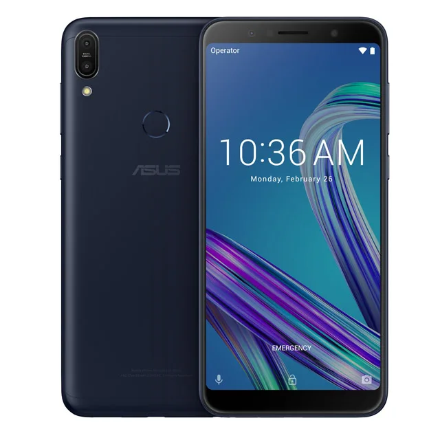 Черный Смартфон ASUS ZenFone Max Pro M1, ZB602KL X00TD, мобильный телефон Snapdragon 636, 6 ГБ 64 ГБ/4 ГБ 128 ГБ, 6 дюймов 18:9, 4G LTE - Цвет: Черный