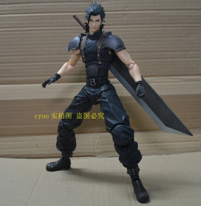 Оригинальная экшн-фигурка KAI Final Fantasy XV Zack Fair ПВХ 26 см | Игрушки и хобби