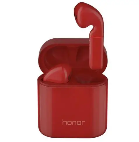 red Оригинальные Беспроводные водонепроницаемые наушники huawei Honor Flypods с сенсорным экраном и динамическим управлением, беспроводные наушники Bluetooth 5,0 - Цвет: red