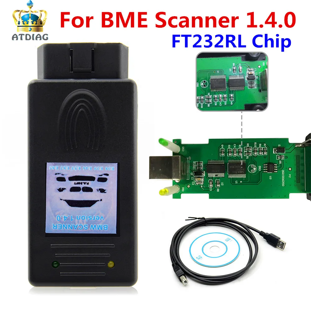 Сканер для B/MW 1 4.0 считыватель кодов 4 OBD2 Версия разблокировки диагностический