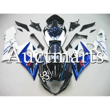Сине белые Пластик инъекций обтекатели ABS для Suzuki GSXR1000 05 06 GSX R1000 K5