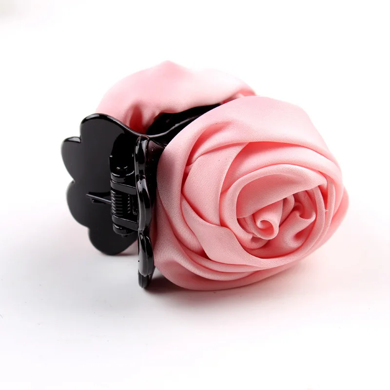 pink Новые модные корейские брендовые заколки для волос, Розовые заколки-крабы для волос, аксессуары для волос для женщин и девушек, заколки для волос - Цвет: pink
