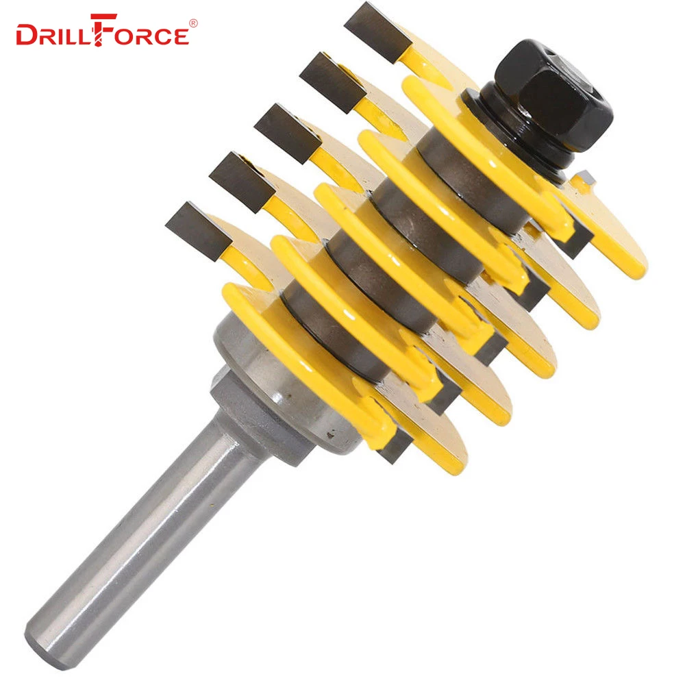 Drillforce регулируемый палец шарнир фрезы 8 мм хвостовик широкий съемный лезвие деревообрабатывающие фрезерные инструменты