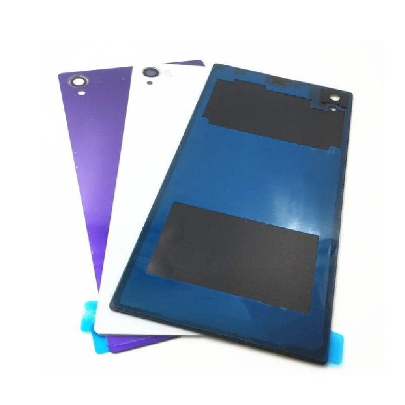 Задний Стекло задняя Корпус Крышка для sony Xperia Z1 L39H C6902 C6903 C6905 C6906 Батарея запасная
